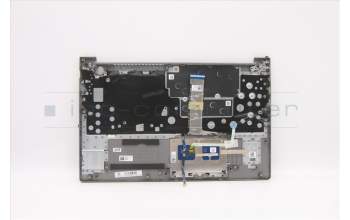 Lenovo 5CB1C88644 C-Abdeckung mit Tastatur, Bulgarisch, Mineralgrau, Hintergrundbeleuchtung