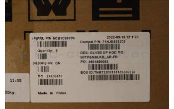 Lenovo 5CB1C88709 Tastatur inkl. TopcaseASM_FRA/ARA C21A4HDMGNBL