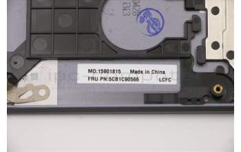 Lenovo 5CB1C90566 C-Cover with keyboard, German, Slate Grey