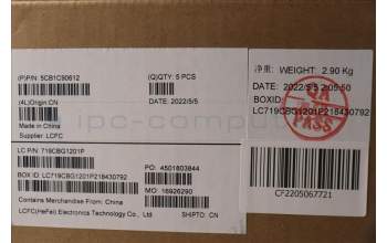 Lenovo 5CB1C90612 Tastatur inkl. Topcase schweiz L82NH LIG_SR