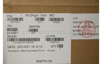 Lenovo 5CB1C90915 Tastatur inkl. Topcase ASM_ENG L82NH LIG_SR