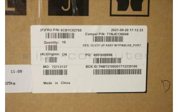 Lenovo 5CB1C92765 Tastatur inkl. Topcase ASM_POR C 20WE BLKB N