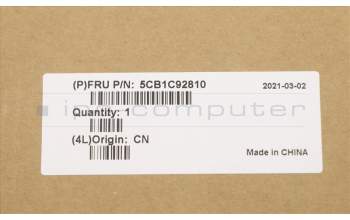 Lenovo 5CB1C92810 Tastatur inkl. TopcaseASM_CZE/SLK C20WE AB BL N