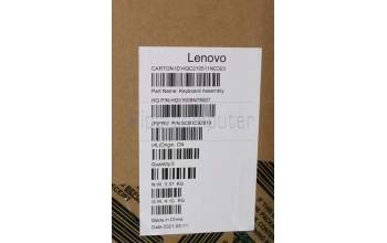 Lenovo 5CB1C92819 C-Abdeckung mit Tastatur, Französisch, Grau