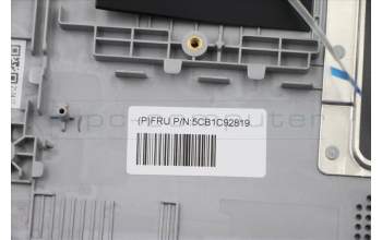 Lenovo 5CB1C92819 C-Abdeckung mit Tastatur, Französisch, Grau