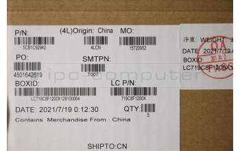 Lenovo 5CB1C92942 Tastatur inkl. Topcase ASM_FRA L82NX IG UMA