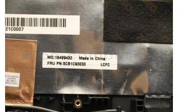 Lenovo 5CB1C93033 Tastatur inkl. TopcaseASM_EUROENGL82JWBU_RGBW/F