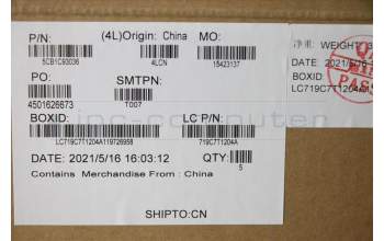 Lenovo 5CB1C93036 Tastatur inkl. TopcaseASM_USAENGL82JWBU_RGBW/F