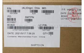 Lenovo 5CB1C93038 Tastatur inkl. TopcaseASM_FRA/ARAL82JWBU_RGBW/F