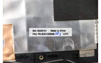 Lenovo 5CB1C93038 Tastatur inkl. TopcaseASM_FRA/ARAL82JWBU_RGBW/F