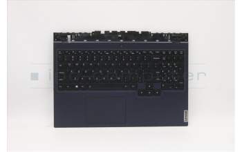 Lenovo 5CB1C93064 C-Cover with keyboard,USA English,Blue,White Backlight