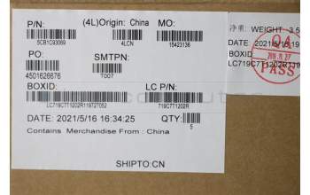 Lenovo 5CB1C93069 Tastatur inkl. Topcase ASM_FRA L82JW BU_WHW/F