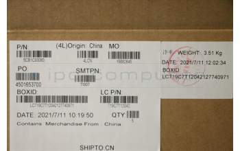 Lenovo 5CB1C93080 Tastatur inkl. Topcase ASM_LA SPAL82JWBU_WHW/F