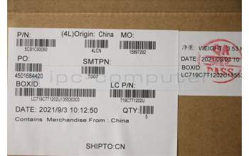 Lenovo 5CB1C93090 Tastatur inkl. Topcase ASM_UKR L82JW BU_WHW/F