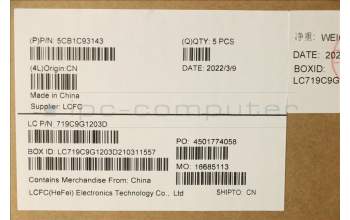 Lenovo 5CB1C93143 Tastatur inkl. Topcase ASM_ITA L82JSSGw/RGBWRF