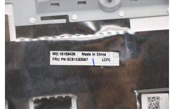 Lenovo 5CB1C93567 Tastatur inkl. Topcase ASM_UK L82JS STw/BUWRF