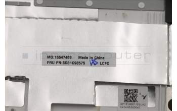 Lenovo 5CB1C93575 Tastatur inkl. Topcase ASM_HUN L82JS STw/BUWRF