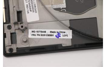 Lenovo 5CB1C93691 Tastatur inkl. Topcase ASM_NORDIC L82K8 BK