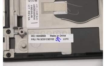 Lenovo 5CB1C93703 Tastatur inkl. Topcase ASM_ARA L82K8 BK RGB