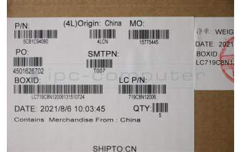 Lenovo 5CB1C94080 Tastatur inkl. Topcase ASM_SLV L82K8 GY RGB