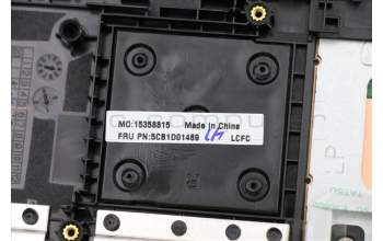 Lenovo 5CB1D01489 Tastatur inkl. Topcase englisch 81MB 5M GLKR_D