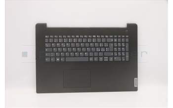 Lenovo 5CB1D01843 C-Cover with keyboard, Italian, Iron Grey, Fingerprint, UK