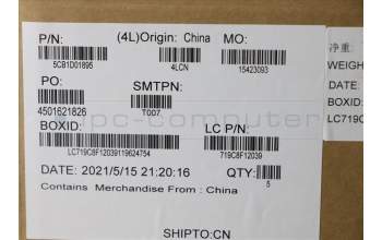 Lenovo 5CB1D01895 Tastatur inkl. Topcase schweiz L82NX IG_FP_U