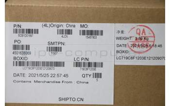 Lenovo 5CB1D01897 Tastatur inkl. Topcase ASM_CZE/SLKL82NXIG_FP_U