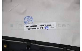 Lenovo 5CB1D01916 C-Cover with keyboard, French, Abyss Blue, Backlight