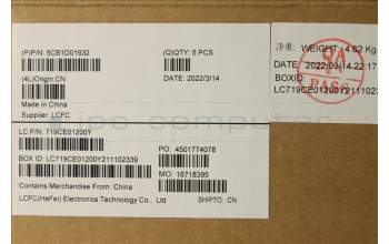 Lenovo 5CB1D01932 Tastatur inkl. Topcase schweiz L82K0 PHABU