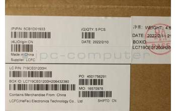 Lenovo 5CB1D01933 Tastatur inkl. Topcase ASM_THAI L82K0 PHABU