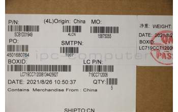 Lenovo 5CB1D01949 Tastatur inkl. Topcase ASM_RUSL82C7IG_TEX_LIPC