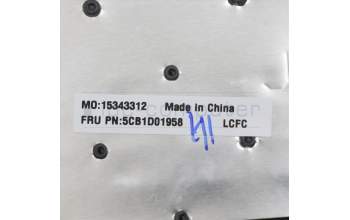 Lenovo 5CB1D01958 Tastatur inkl. Topcase ASM_BELL82C7IG_TEX_LIPC