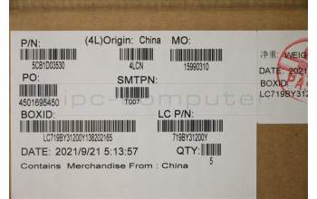 Lenovo 5CB1D03530 Tastatur inkl. Topcase ASM_ITA L81W1 NFPABLIPC