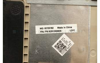 Lenovo 5CB1D03635 Tastatur inkl. TopcaseASM_FRA/ENGL81W1NFPALLIPC