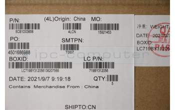 Lenovo 5CB1D03658 Tastatur inkl. Topcase ASM_ENG L81W1 NFPBKLIPC