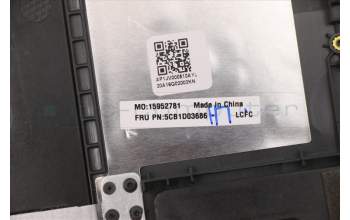 Lenovo 5CB1D03686 Tastatur inkl. TopcaseASM_FRA/ARAL81W1NFPBKLIPC