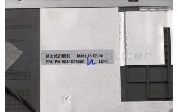 Lenovo 5CB1D03692 Tastatur inkl. Topcase spanisch L81W1 NFPPGLIPC