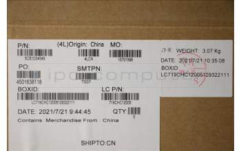Lenovo 5CB1D04549 Tastatur inkl. Topcase ASM_NORDIC L20YM MGR_ML