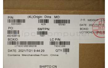 Lenovo 5CB1D04551 Tastatur inkl. Topcase ASM_RUS L20YM MGR_ML