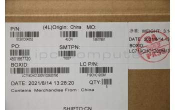 Lenovo 5CB1D04552 Tastatur inkl. Topcase ASM_UK L20YM MGR_ML