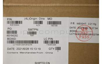 Lenovo 5CB1D04844 Tastatur inkl. Topcase ASM_THAI L20YN MGR_AD