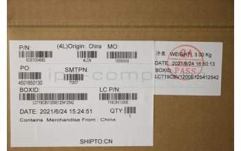 Lenovo 5CB1D04882 C-Cover with keyboard,German,Abyss Blue,Non_Fingerprint