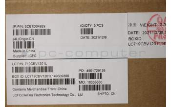 Lenovo 5CB1D04929 Tastatur inkl. TopcaseASM CZE L 82M7 NFP IG BL