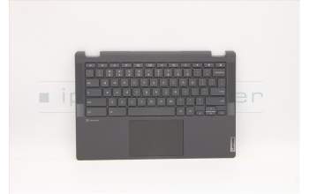 Lenovo 5CB1D04930 C-Cover with keyboard, English, Iron Gray, Backlight, Non-Fingerprint, US