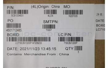 Lenovo 5CB1D04931 Tastatur inkl. Topcase EUROENG L 82M7 NFP IG BL