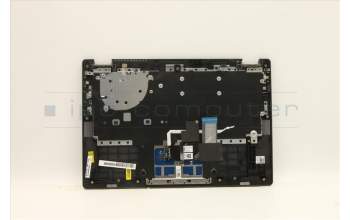 Lenovo 5CB1D04941 C-Cover with keyboard, Spanish, Iron Grey, Backlight, Non-Fingerprint, UK