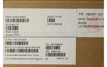 Lenovo 5CB1D05045 Tastatur inkl. Topcase ASM_RUS L82JH BU RGB