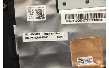 Lenovo 5CB1D05045 Tastatur inkl. Topcase ASM_RUS L82JH BU RGB