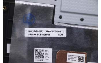 Lenovo 5CB1D05061 Tastatur inkl. Topcase ASM_UK L82JH BU WH